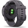 Часы GARMIN FENIX 6S PRO SOLAR AMETHYST STEEL WITH SHALE GRAY BAND 010-02409-15