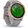 Часы GARMIN FENIX 6S SAPPHIRE GRAY ROSE GOLD WITH GRAY BAND 010-02159-21