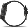 Часы GARMIN FENIX 6X SAPPHIRE CARBON GRAY DLC WITH BLACK BAND 010-02157-11