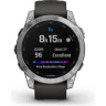 Часы GARMIN FENIX 7 SILVER WITH GRAPHITE BAND 11147