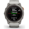 Часы GARMIN FENIX 7X PRO – SAPPHIRE SOLAR EDITION TITANIUM WITH FOG GRAY/EMBER ORANGE BAND 010-02778-15