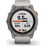 Часы GARMIN FENIX 7X PRO – SAPPHIRE SOLAR EDITION TITANIUM WITH FOG GRAY/EMBER ORANGE BAND 010-02778-15