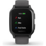 Часы GARMIN VENU SQ SLATE ALUMINUM BEZEL WITH SHADOW GRAY CASE AND SILICONE BAND 010-02427-10
