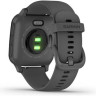 Часы GARMIN VENU SQ SLATE ALUMINUM BEZEL WITH SHADOW GRAY CASE AND SILICONE BAND 010-02427-10